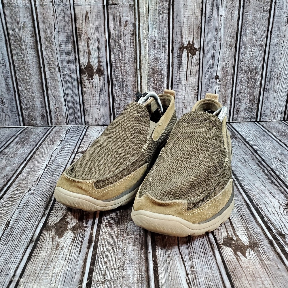 Skechers Men's Relaxed Fit Superior Milford Slip On Shoes Brown 64365 Size 12